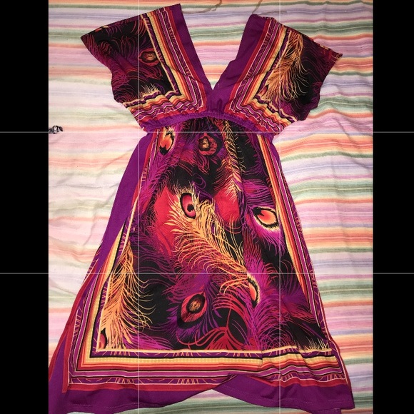 colorful beach dresses